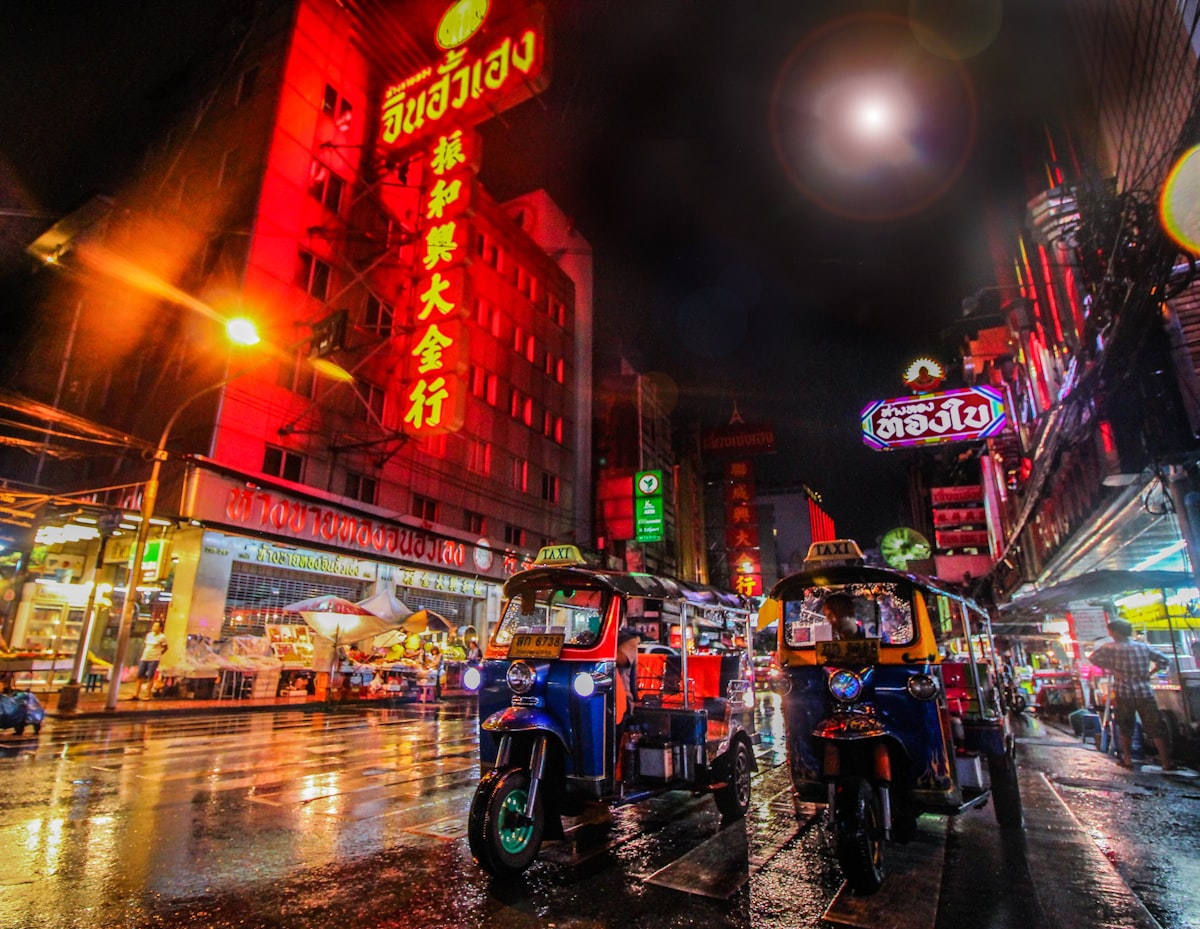 Bangkok city atmosphere